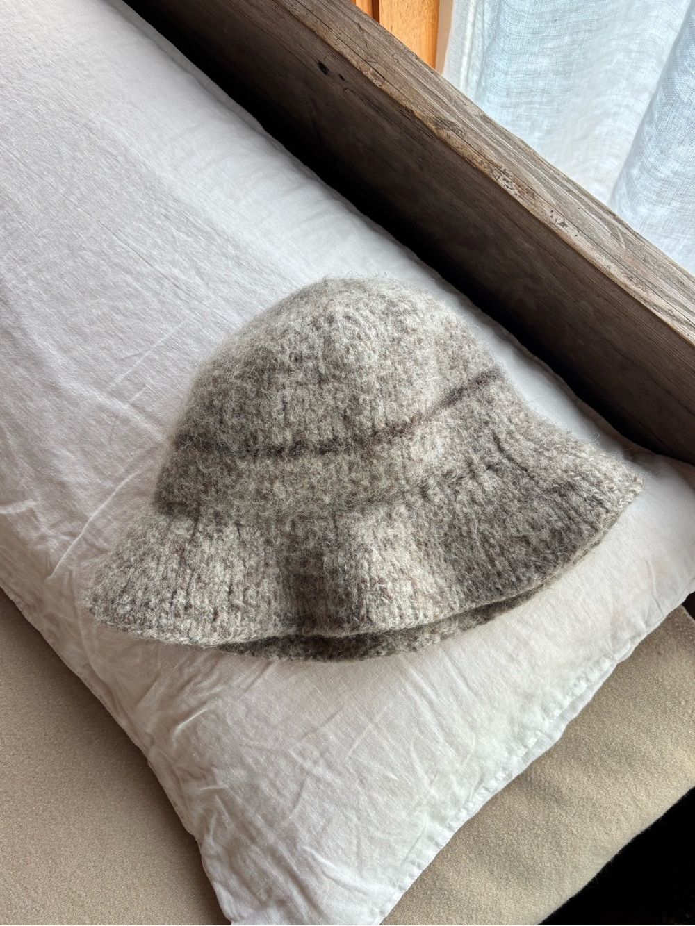 Vintage Woolen Bucket Hat